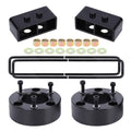 US CHEINAUTO Front 3.0 inch + Rear 2.0 inch F150 Front Leveling Kits Front Strut Spacers Lift Kit for 2004 - 2021 F150