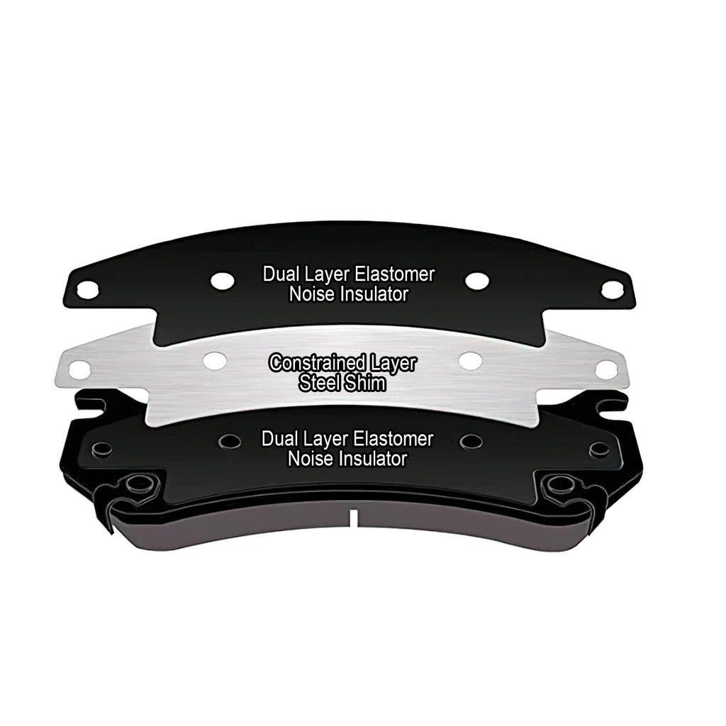 US MERXENG Premium Ceramic Disc Rear Brake Pads For 2004-2005 Century