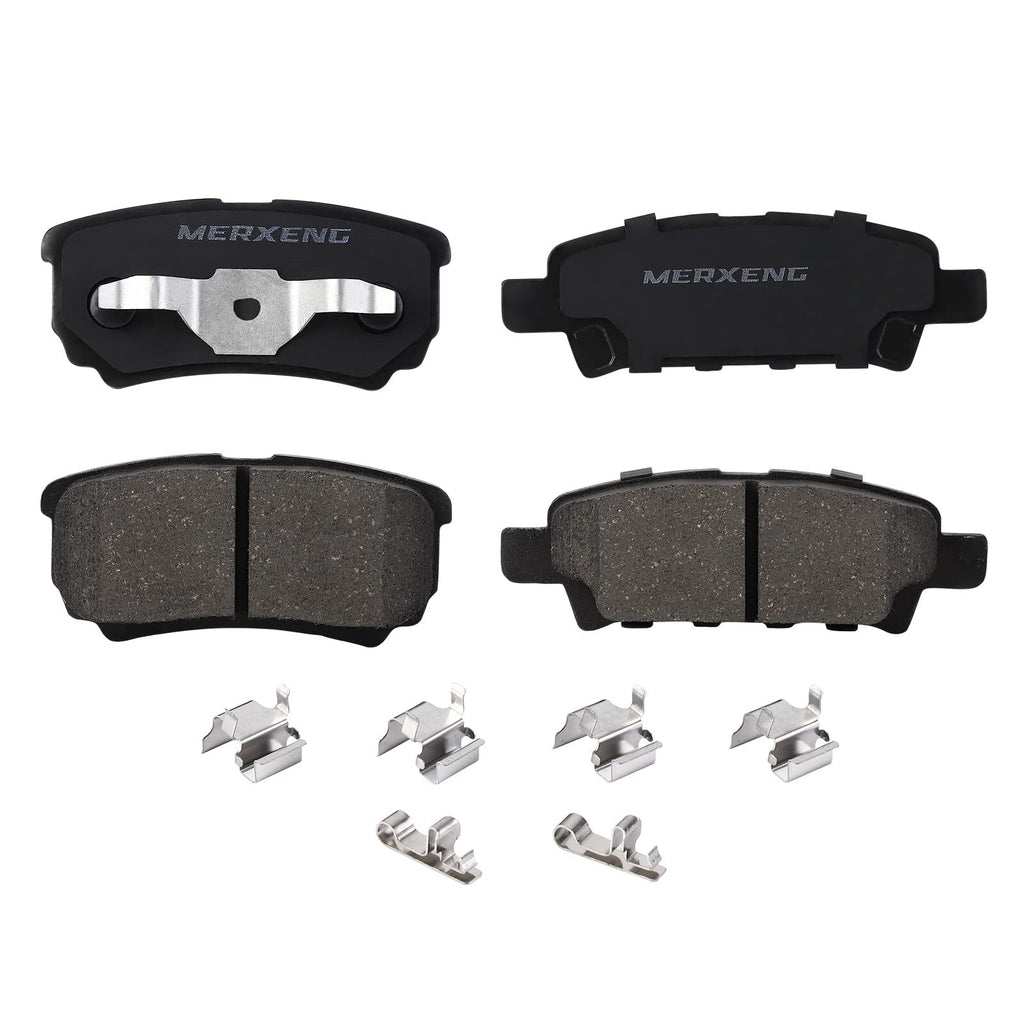 US MERXENG Premium Ceramic Disc Rear Brake Pads For 2007-2010 Sebring