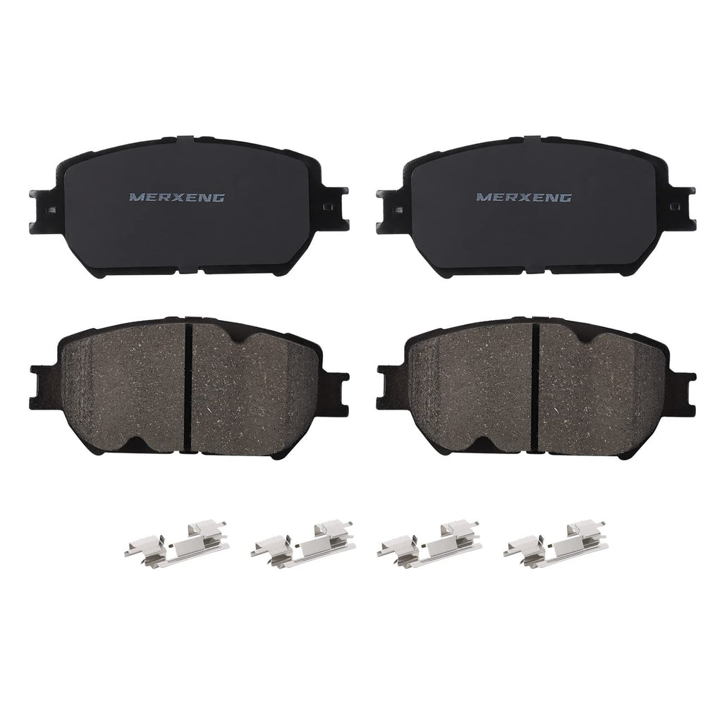 US MERXENG Premium Ceramic Disc Front Brake Pads For 2009 2015 Lexus IS250 2006 GS300