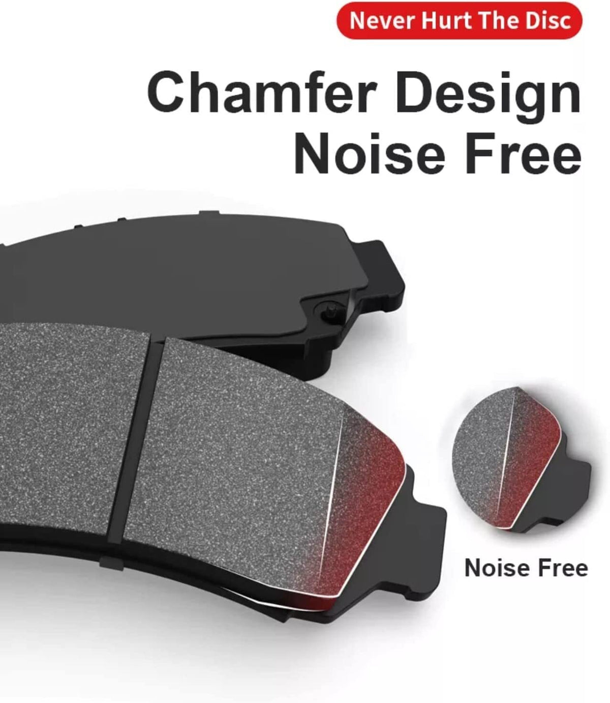 US GARVEE 4Pcs Premium Ceramic Front Disc Brake Pads Compatible RX450h NX300h IS350