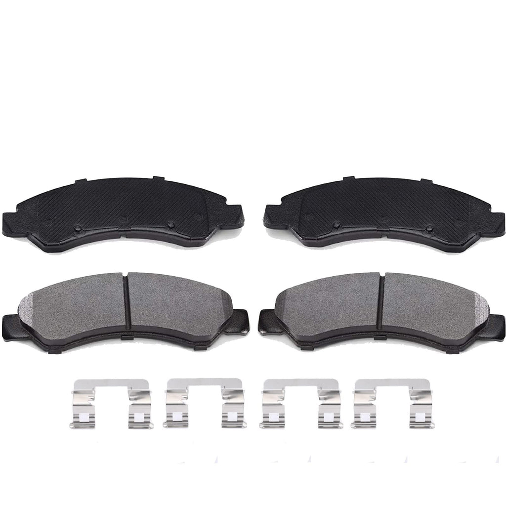 US GARVEE 4Pcs Premium Ceramic Front Disc Brake Pads Compatible RX450h NX300h IS350