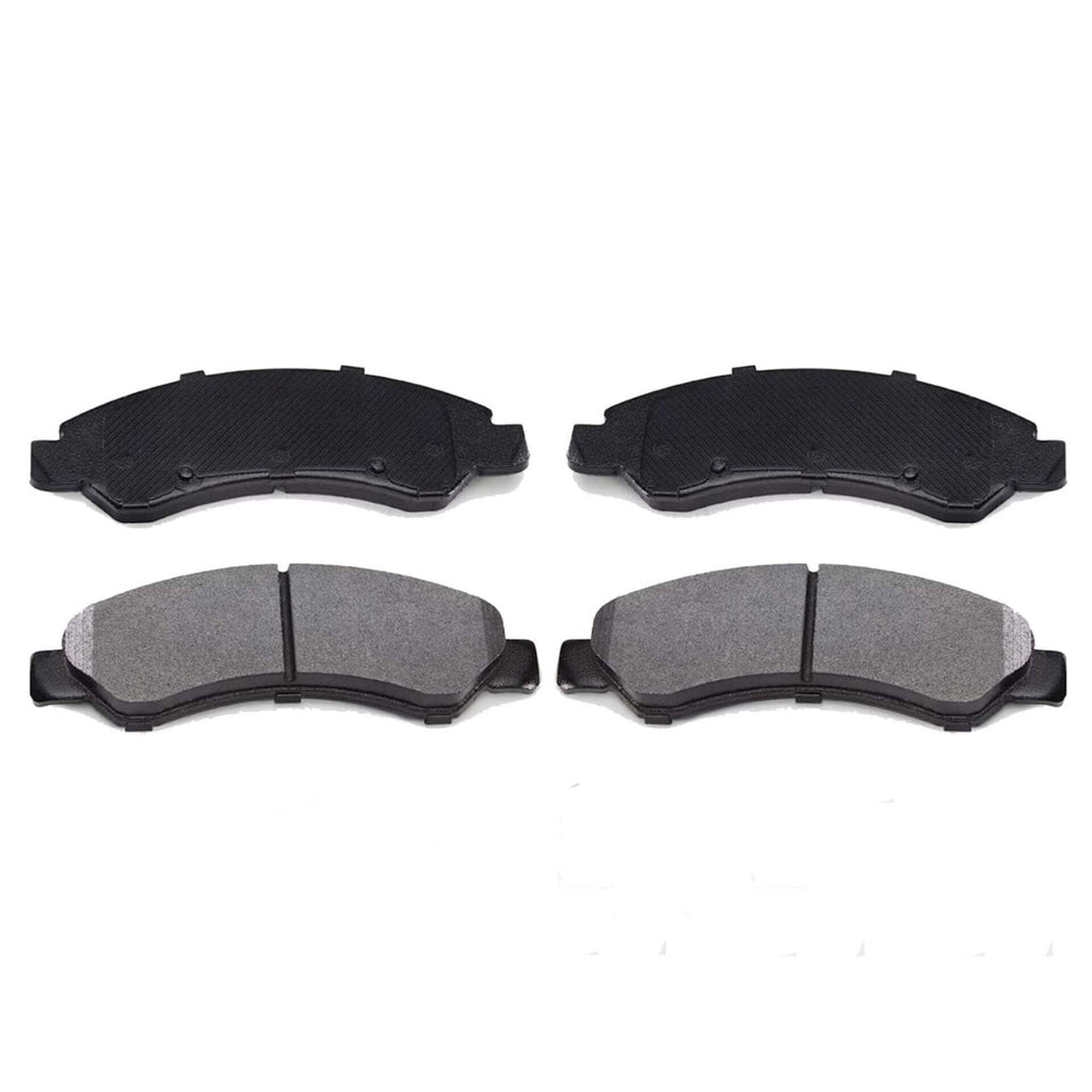 US GARVEE Brake Pads 4Pcs Premium Ceramic Front Disc Brake Pads Compatible with Tundra Sequoia 4Runner