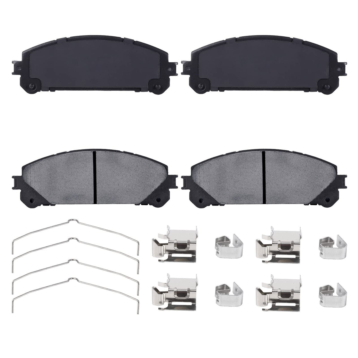 US GARVEE 4Pcs Premium Ceramic Rear Disc Brake Pads Compatible With Tundra Sequoia Land Cruiser LX570