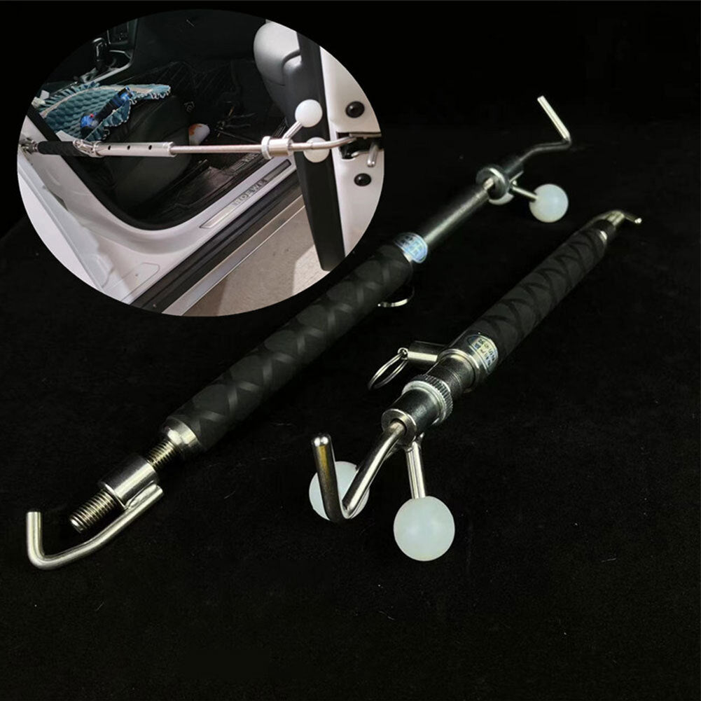 Car Dent Repair Telescopic Support Rod Auto Tailgate Engine Cover Struts Pit Repair Tool Black