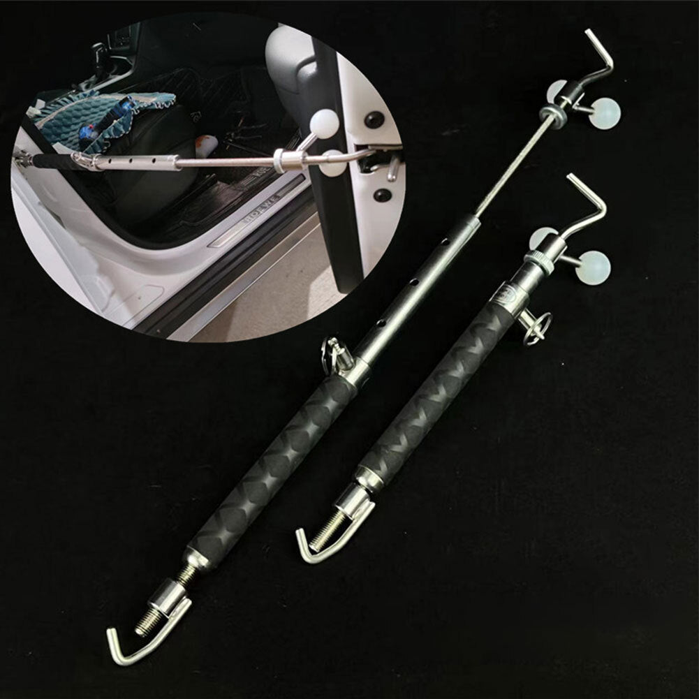 Car Dent Repair Telescopic Support Rod Auto Tailgate Engine Cover Struts Pit Repair Tool Black