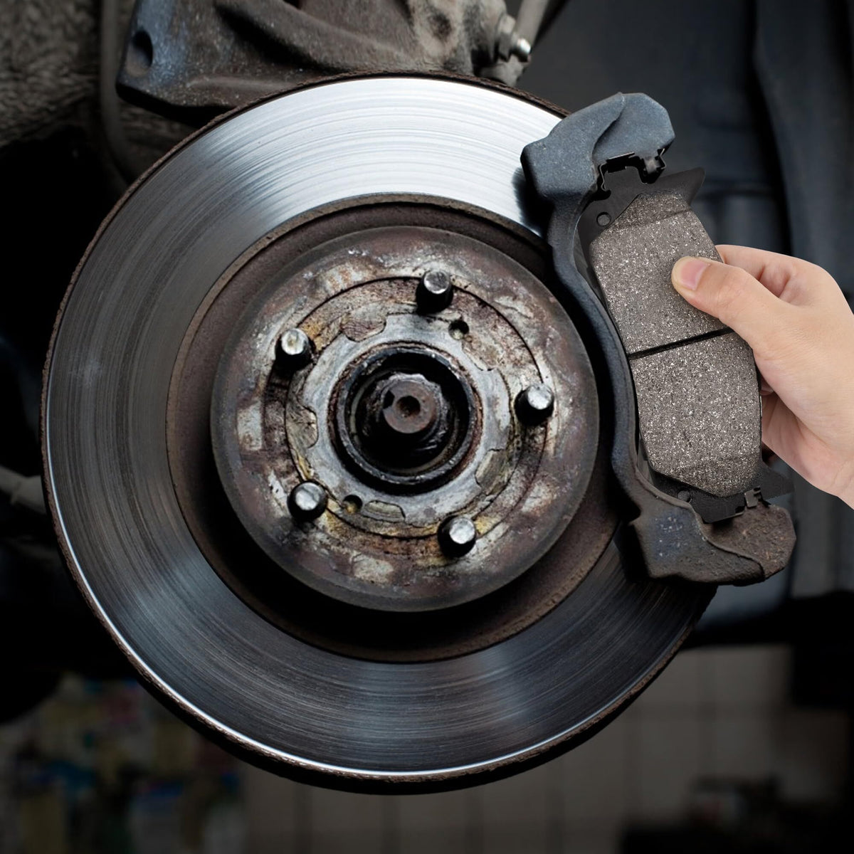 US GARVEE Front Brake Pads 4Pcs Premium Ceramic Replacement Brake Pad Set for Avalon Highlander