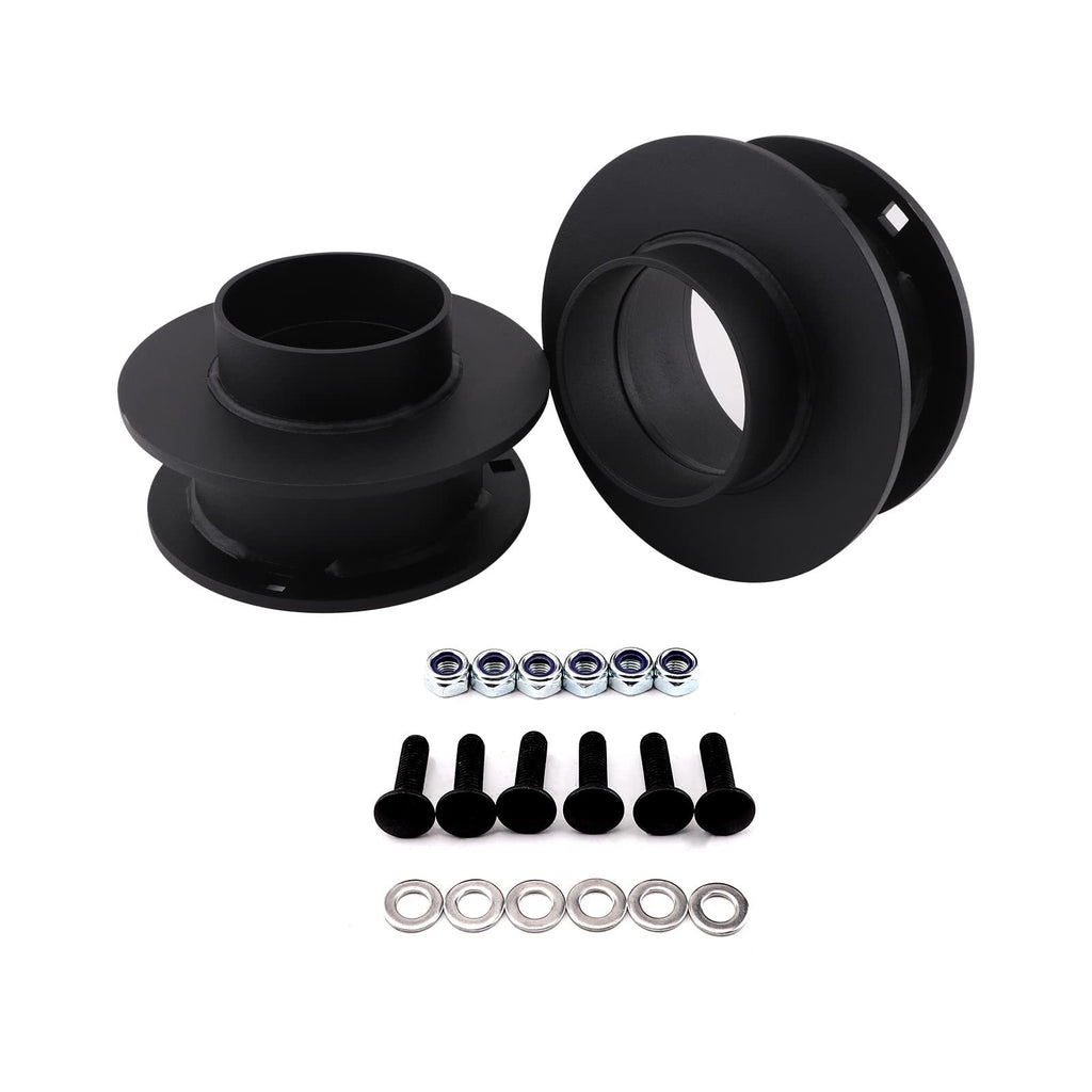 US GARVEE Leveling Lift Kits 2.5 Inch Front Strut Spacer Suspension Lift Kit for 94-13 Ram 2500/3500