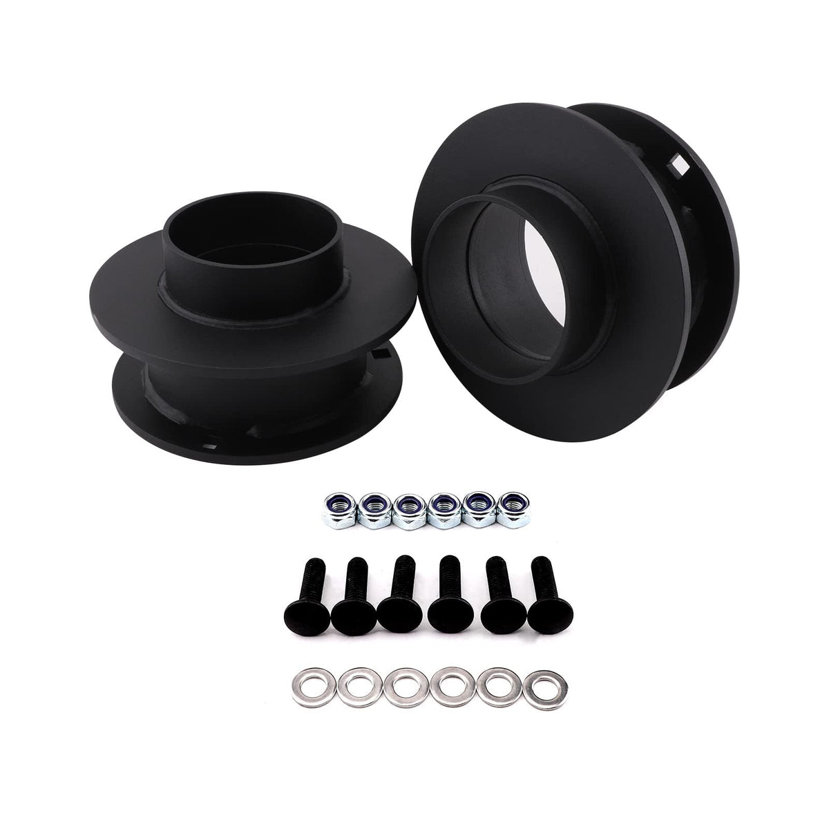 US GARVEE Leveling Lift Kits 2.5 Inch Front Strut Spacer Suspension Lift Kit for 94-13 Ram 2500/3500