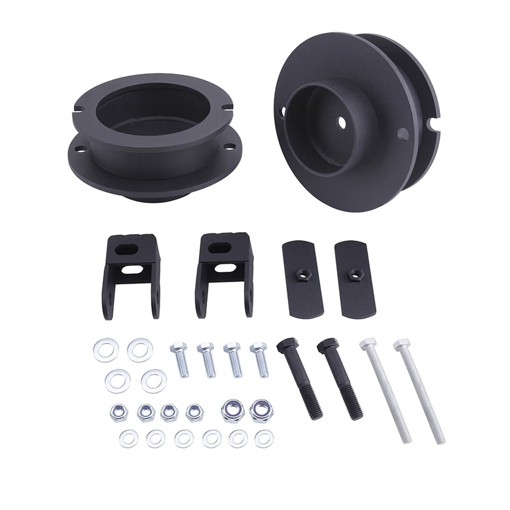 US GARVEE Leveling Lift Kits 3.0 Inch Front Strut Spacer Suspension Lift Kit for 1994-2013 Ram 2500/3500