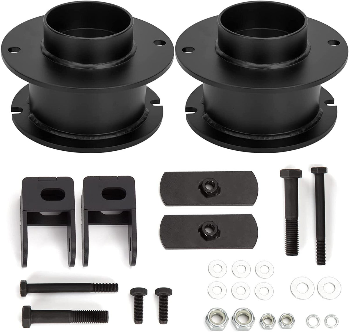 US GARVEE Leveling Lift Kits 3.0 Inch Front Strut Spacer Suspension Lift Kit for 1994-2013 Ram 2500/3500