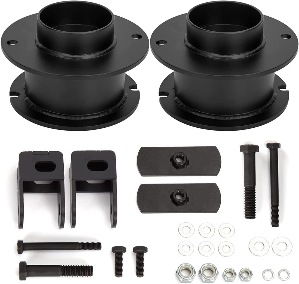 US GARVEE 2.5 Inch Front Strut Spacer Suspension Lift Kit Lift Spacers for 2014-2020 Ram 2500/3500 4WD
