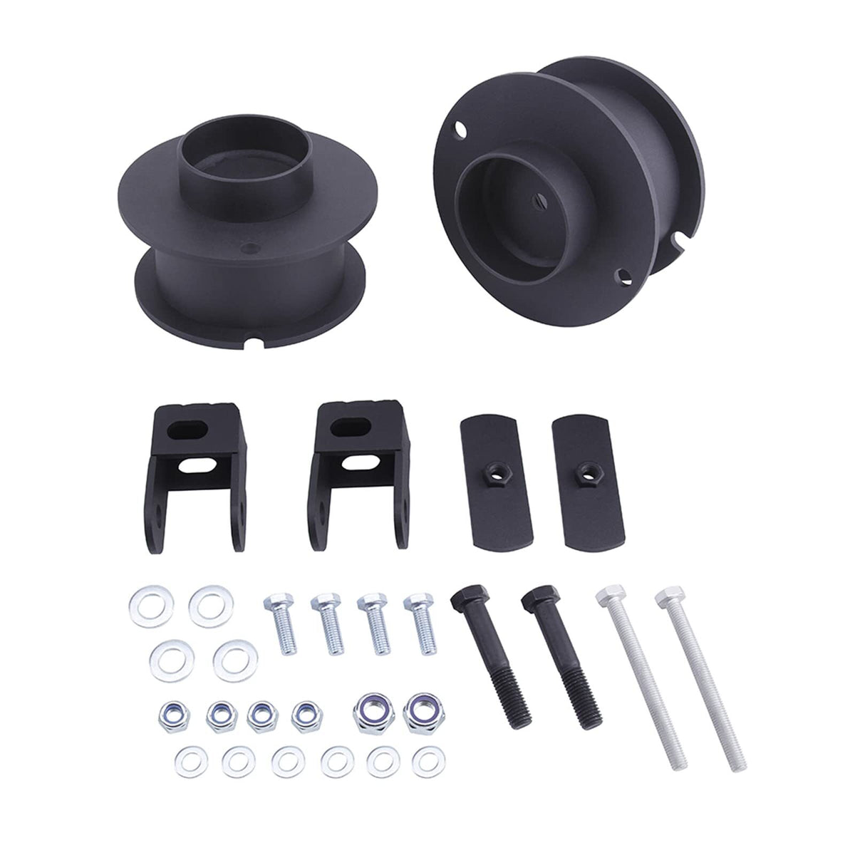 US GARVEE 2.5 Inch Front Strut Spacer Suspension Lift Kit Lift Spacers for 2014-2020 Ram 2500/3500 4WD