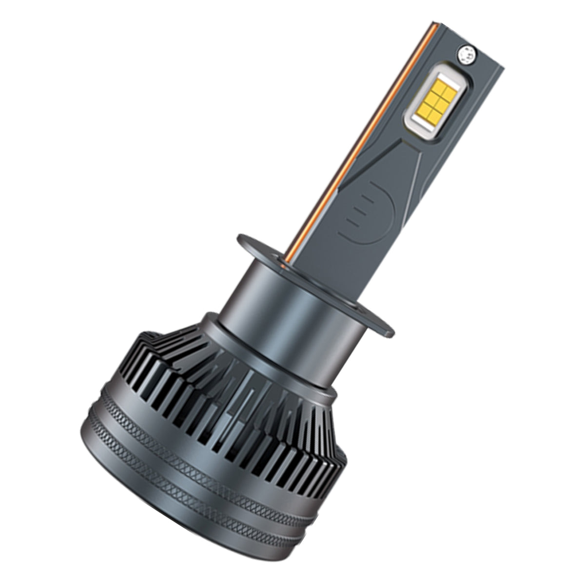1 Pair Car LED Headlight Bulbs H1 9005 H7 H4 High-Power Liquid-Cooled Copper Tube Lamp 6000k White Light H1