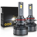 1 Pair Car LED Headlight Bulbs H1 9005 H7 H4 High-Power Liquid-Cooled Copper Tube Lamp 6000k White Light 9005