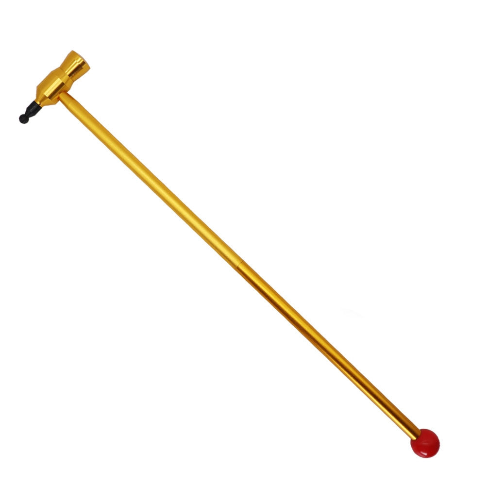 Dent Repair Kit Dent Hammer With Knock Down Head Replacement DIY Auto Body Hail Damage Repairing Tool gold