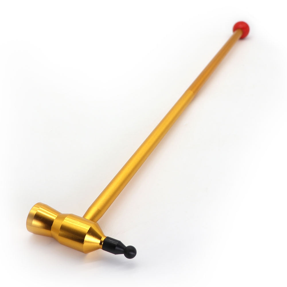 Dent Repair Kit Dent Hammer With Knock Down Head Replacement DIY Auto Body Hail Damage Repairing Tool gold