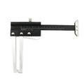 Brake Disc Caliper Measuring Tool 0-60mm Tire Tread Depth Vernier Multipurpose Practical Automobile Gauge Tool black