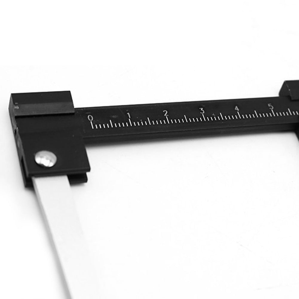 Brake Disc Caliper Measuring Tool 0-60mm Tire Tread Depth Vernier Multipurpose Practical Automobile Gauge Tool black
