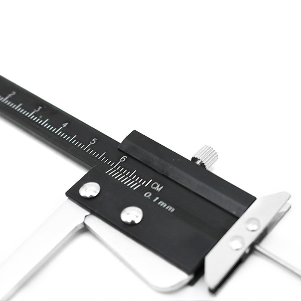 Brake Disc Caliper Measuring Tool 0-60mm Tire Tread Depth Vernier Multipurpose Practical Automobile Gauge Tool black