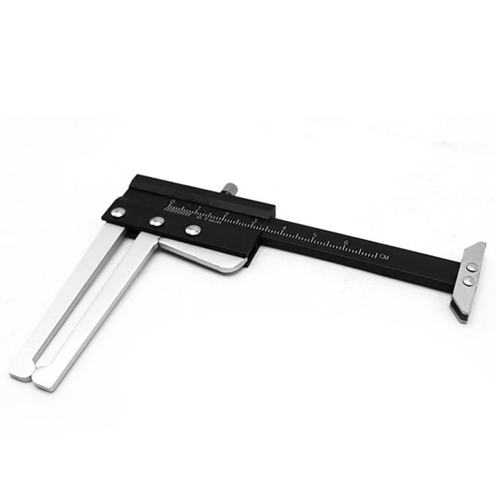 Brake Disc Caliper Measuring Tool 0-60mm Tire Tread Depth Vernier Multipurpose Practical Automobile Gauge Tool black