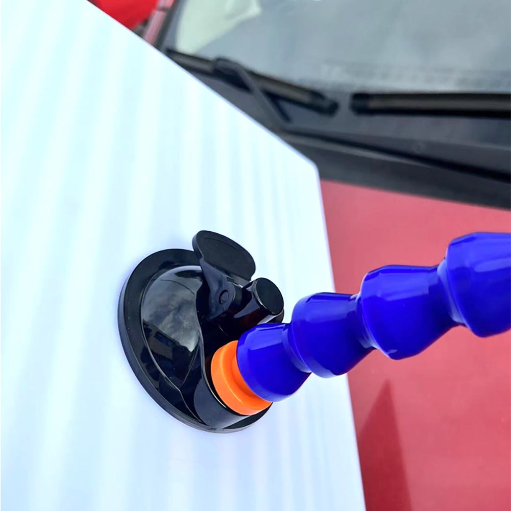 Car Dent Repair Tool Double Suction Cup Hand Pump Puller Auto Body Dent Removal Tools Pit Detection Maintenance Parts blue black