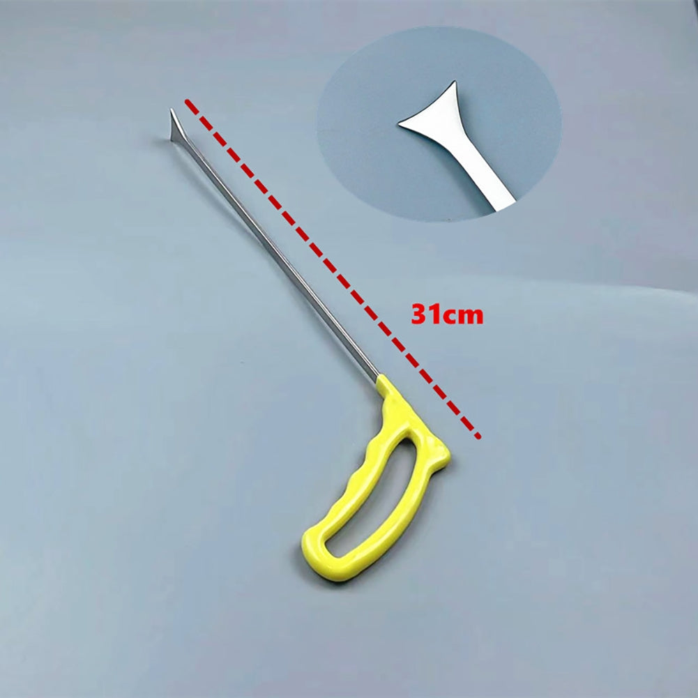 Paintless Dent Removal Tools Flat Shovel Stainless Steel Professional Auto Body Dent Repair Crow Bar Tool yellow 51cm