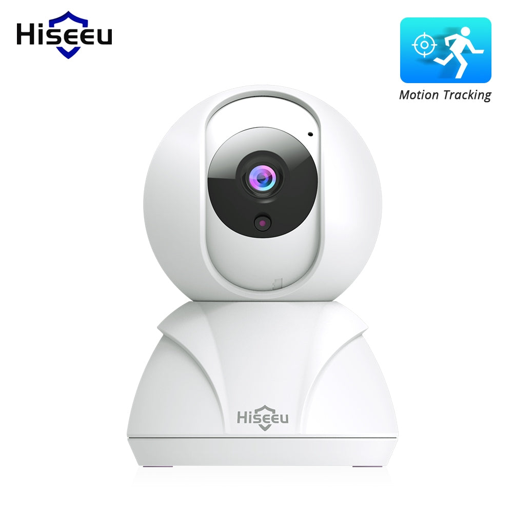 Hiseeu 720P / 1080P Home Security IP Camera Wireless Smart WiFi Camera Audio Record Baby Monitor HD Mini CCTV Camera EU plug