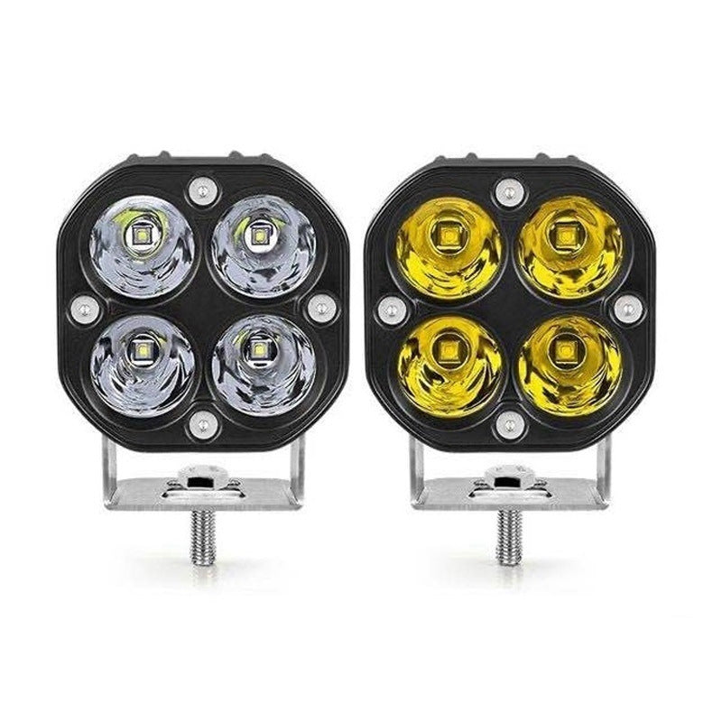 Car Motorcycle 3 Inch 40w Led Waterproof Working Light Spotlight Off-road Atv Driving Light Headlight Spot Light For Trucks Cars Yellow light