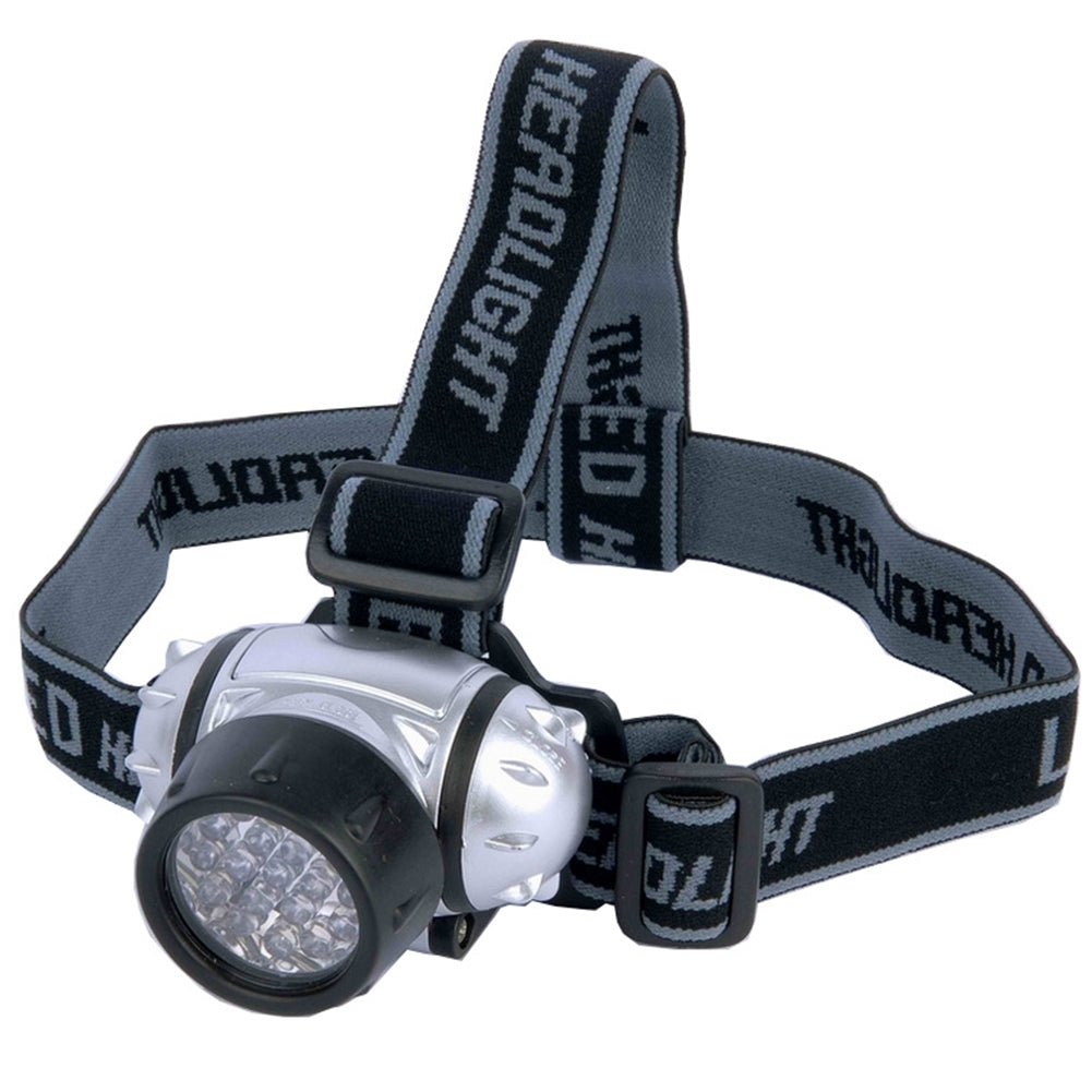 Waterproof 14 LED Headlamp 4 Modes Head Lamp Flashlight Hiking Camping Headlight Battery Powered Helmet Light