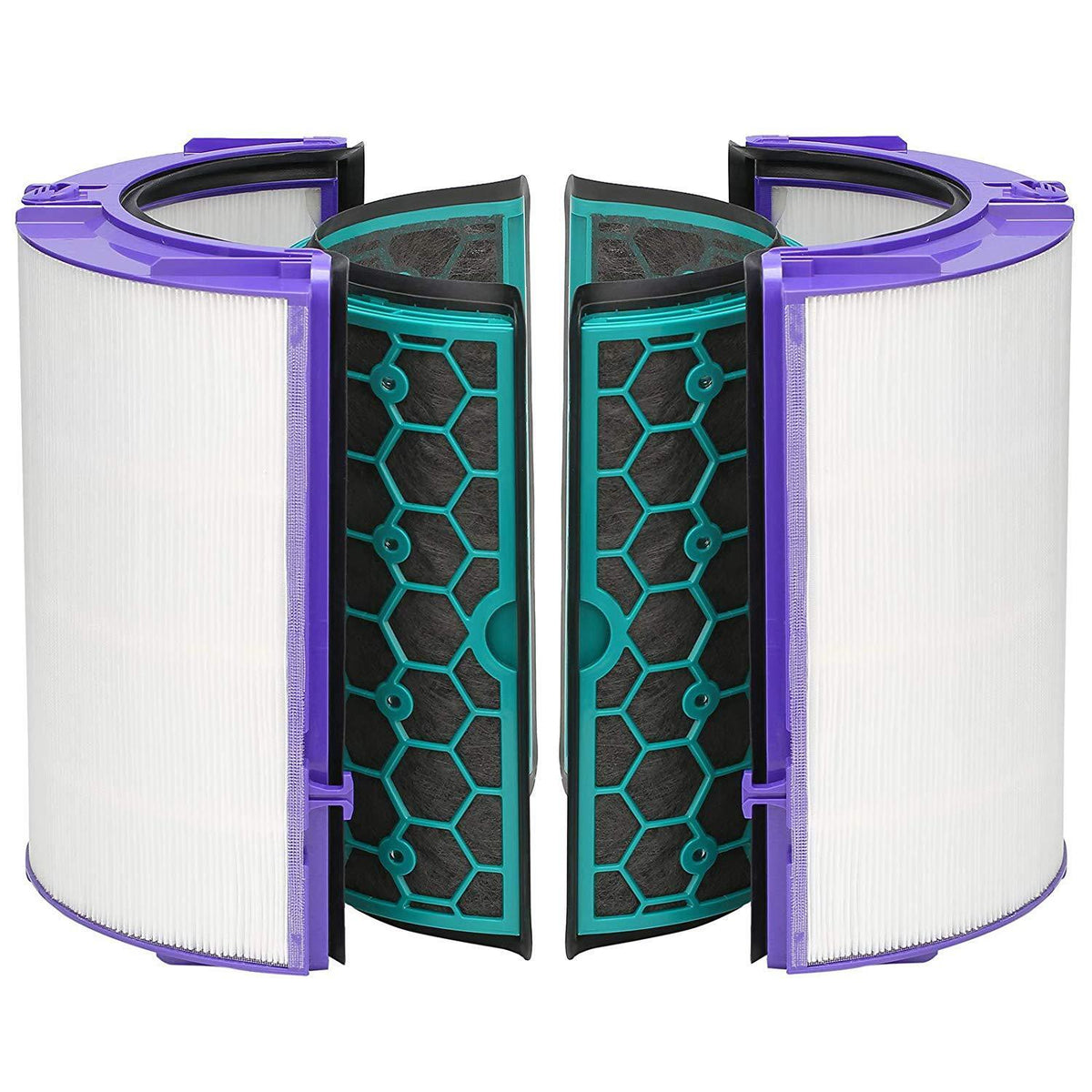 Fan Filter Accessories Activated Carbon Air Purifier for Dyson P04 DP04 HP04  filter