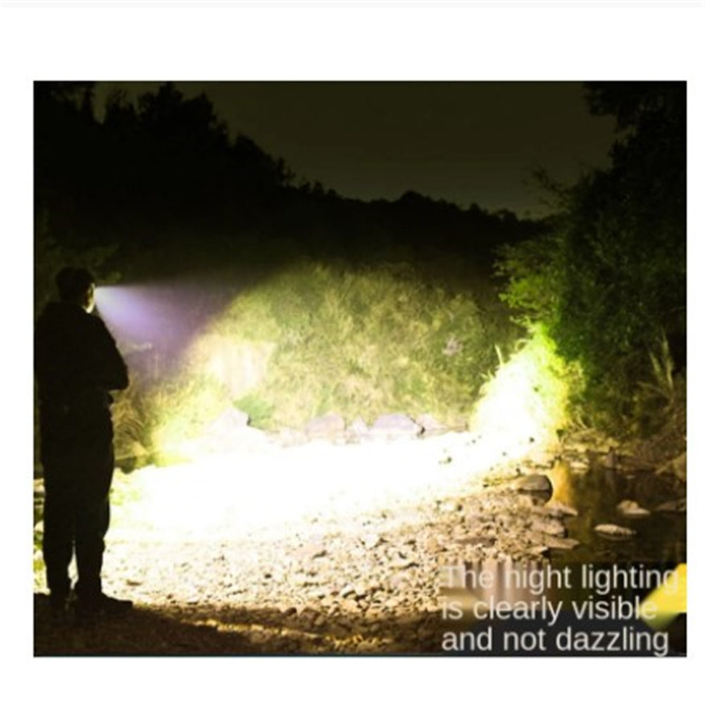 5 Led Highlight Headlight Powerful Usb Rechargeable Light Waterproof Headlamp 500m Long-distance Lighting Torch Flashlight FT21