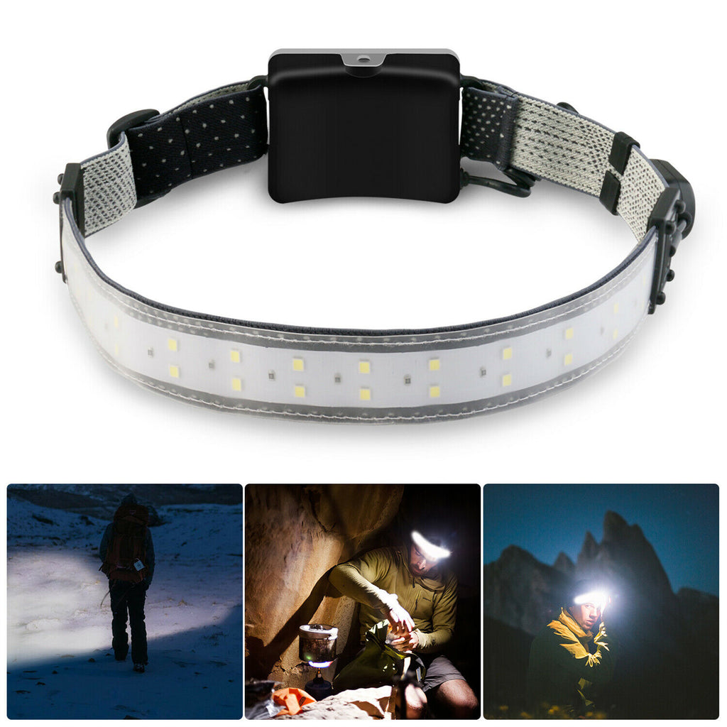 Foldable Led Headlight 3 Mode Waterproof 3-level Dimming Work Light Bar