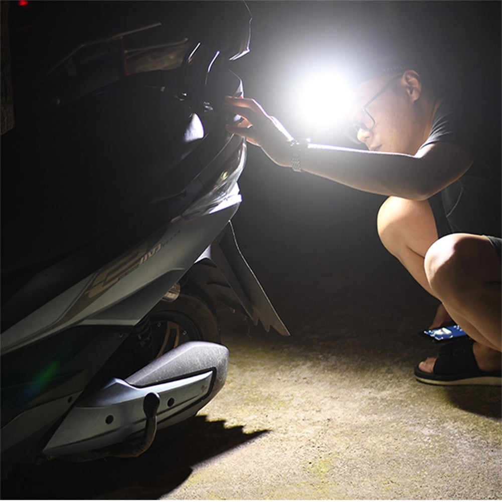 Cob Led Headlight Built-in 1000mah Battery Portable Type-c Rechargeable Head-mounted Flashlight Torch