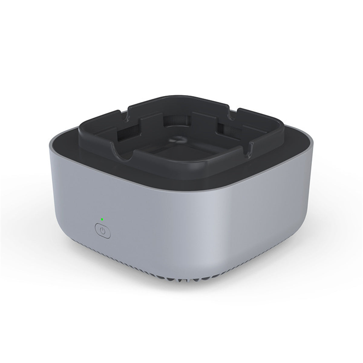 3v Negativeion Ashtray Silent Auto Power-off Air Purifier Filter Harmful Substances Reduce Second-hand Smoke blue