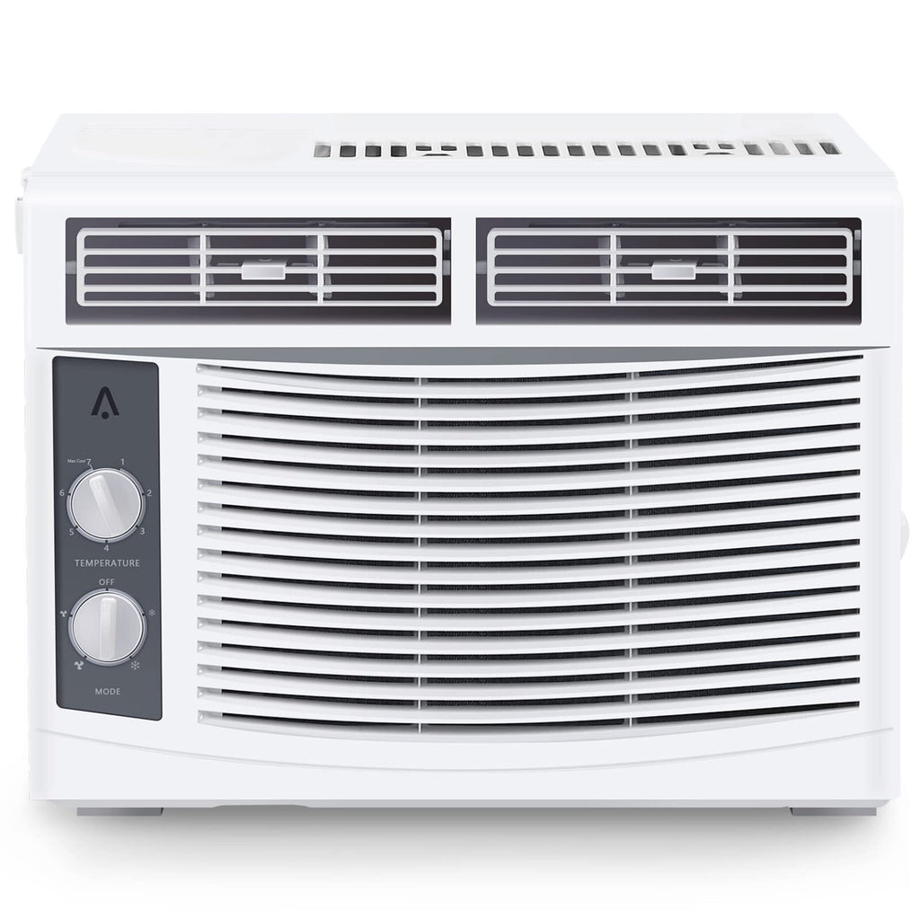 US GARVEE 5000 BTU Window Air Conditioner Window AC Unit with Controls and Reusable Filter