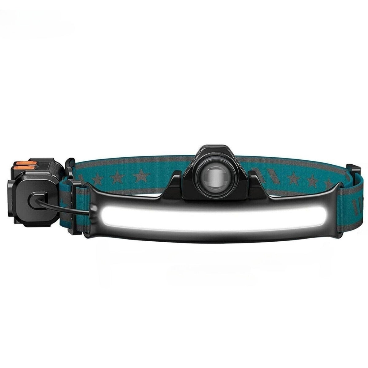 10W Zoomable COB LED Headlamp With Motion Sensor 6 Modes 270/90 Adjustable Angle USB Rechargeable Torch Headlight Flashlight Zoomable (sensing)