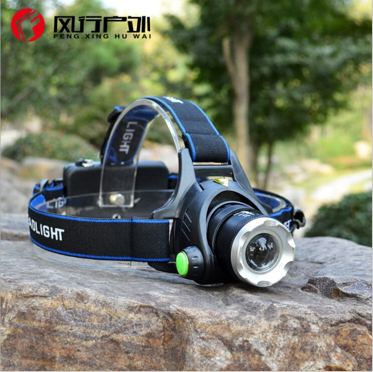 High Power LED Telescopic Focusing T6 Strong Headlamp 3 Mode Lamp Single headlight
