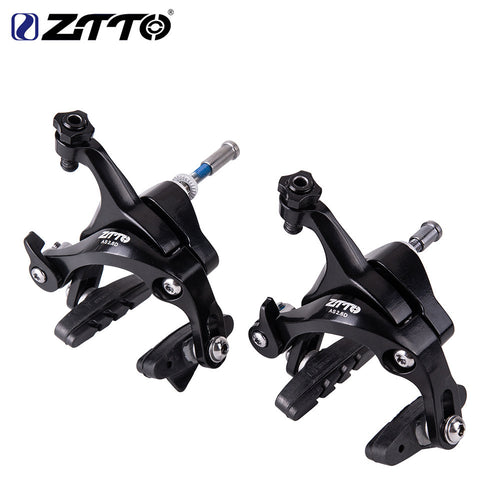 1 Pair ZTTO Bicycle Caliper Brake Handles V-type Aluminum Alloy Clamp MTB Road Bike Parts a pair of brake handles