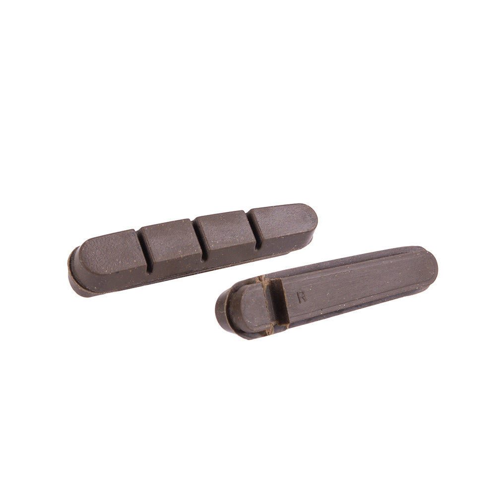 Bicycle Cork Brake Block Road Bike Brake Shoes Pads For Carbon Fiber Wheel Ring brown