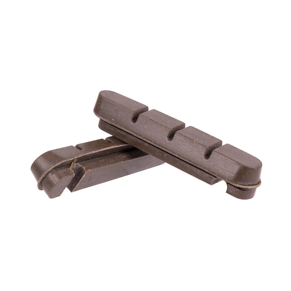 Bicycle Cork Brake Block Road Bike Brake Shoes Pads For Carbon Fiber Wheel Ring brown