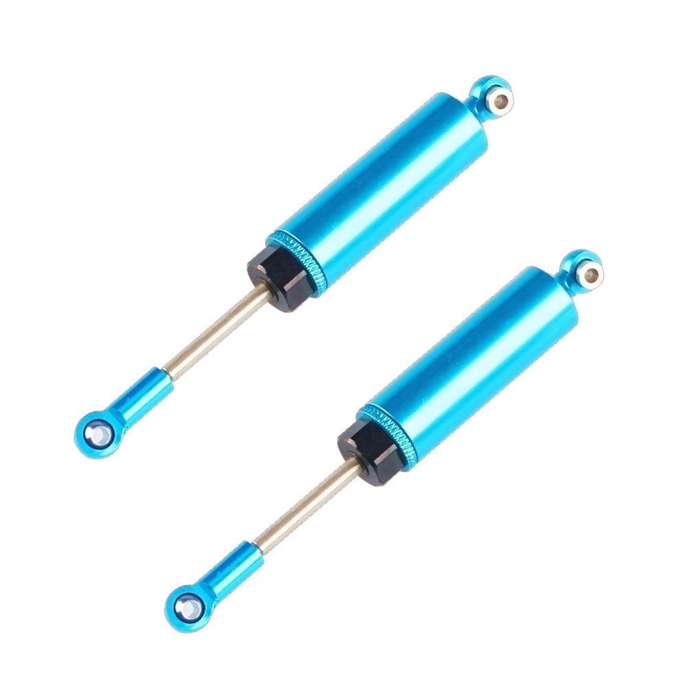 DIY Upgrade Parts Set Shock Sbsorbers/Extension Seat for RC CAR WPL Truck C14 C24 Blue 4 shock absorbers + 4 extenders