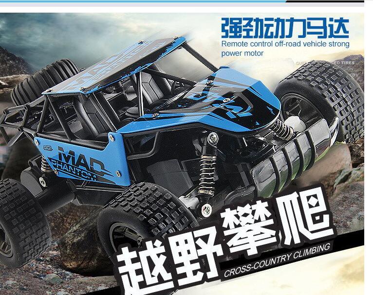 High Spped RC Cars 2.4GHz 1:18 RC Car RTR Shock Absorber PVC Shell Off-road Race Vehicle Buggy Electronic Remote Control Car Toy