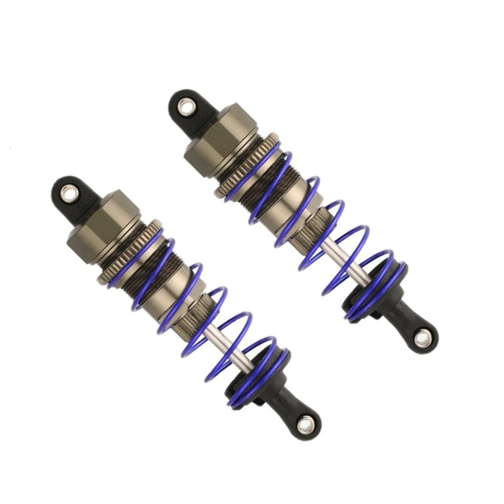 2PCS ZD Racing 7358/7359 Front/Rear Oil Filled Shock Absorber for 9106s 1/10 RC Car Parts Rear shock absorber