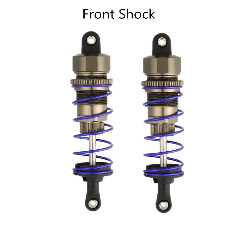 2PCS ZD Racing 7358/7359 Front/Rear Oil Filled Shock Absorber for 9106s 1/10 RC Car Parts Rear shock absorber