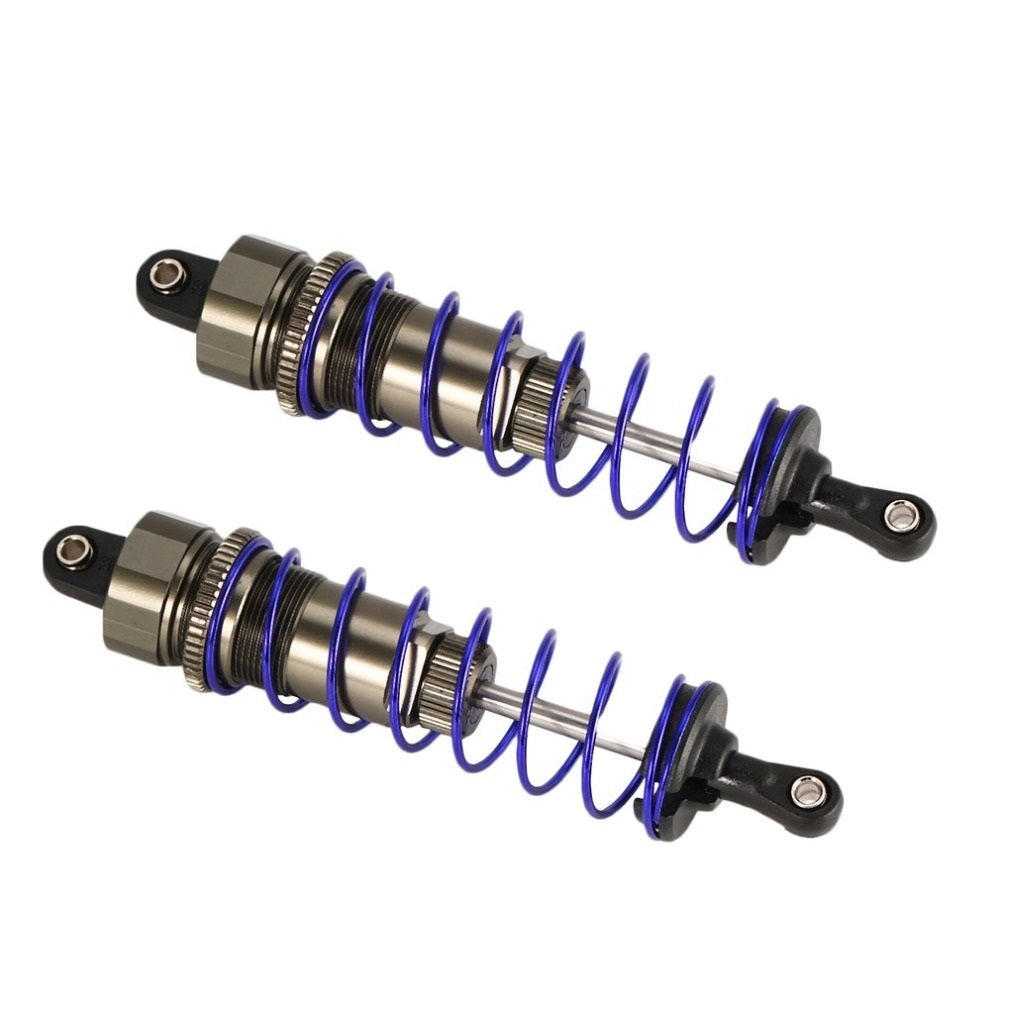 2PCS ZD Racing 7358/7359 Front/Rear Oil Filled Shock Absorber for 9106s 1/10 RC Car Parts Rear shock absorber