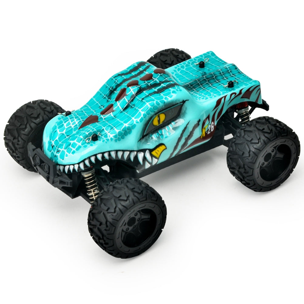 866-165 35 Km/h 1:16 High-speed Car Spring Stroke Adjustable Shock Absorber High-torque Steering Gear 390 Motor (with Brush) Remote  Control  Car Red