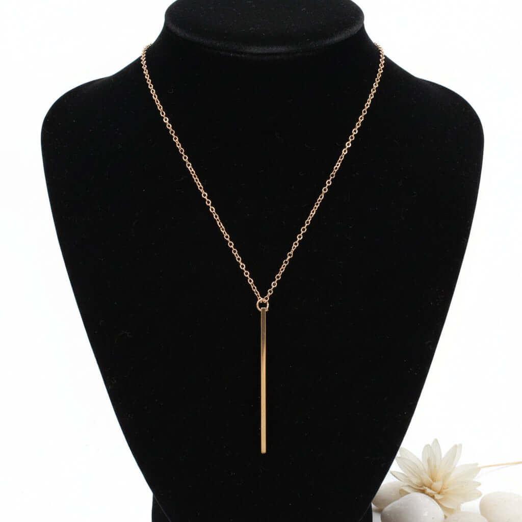 Plated gold chain mens Unisex Alloy Pendant Jewelry, Gold & Silver
