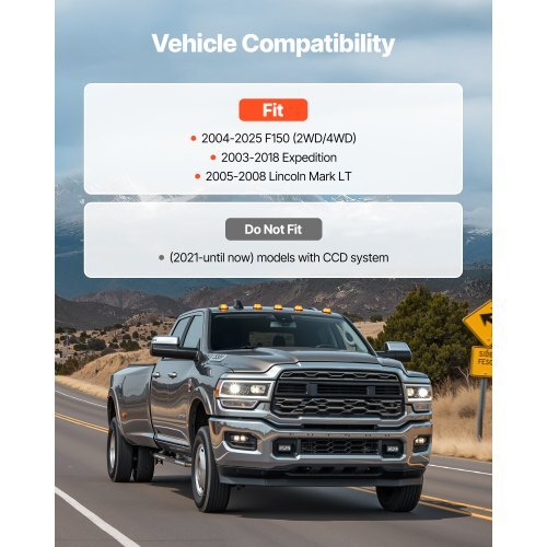 2 Inch Front Leveling Lift Kit for 2004-2025 Ford F150 2WD/4WD, 2003-2018 Expedition, 2005-2008 Lincoln Mark LT, Chassis Level Kit with 2PCS Heavy Duty Forged Aluminum Suspension Strut Spacers