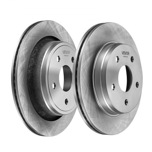 Front & Rear Brake Kit Ceramic Brake Pads & Hollow Brake Rotors Kit, Compatible with 2007-2009 Dodge Durango & Chrysler Aspen, 2011-2018 Ram 1500 (5-Lug), 2019-2023 Ram 1500 Classic